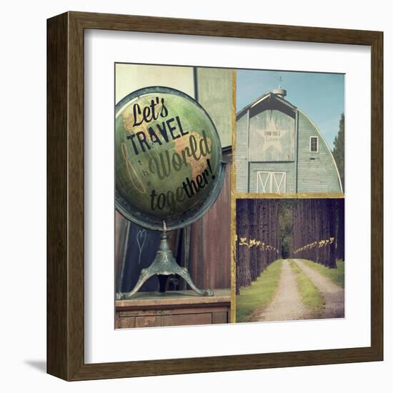 Travel Collection-Robin Dickinson-Framed Art Print