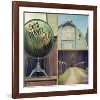 Travel Collection-Robin Dickinson-Framed Art Print