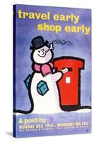 Travel Early, Shop Early and Post by Dec 19 for Parcels and Packets, Dec 21 for Letters and Cards-Harry Stevens-Stretched Canvas