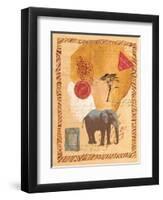 Travel Elephant-Fernando Leal-Framed Art Print