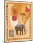 Travel Elephant-Fernando Leal-Mounted Art Print