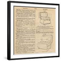 Travel Encyclopedia "Trundle & Trunks"-Piddix-Framed Art Print