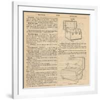 Travel Encyclopedia "Trundle & Trunks"-Piddix-Framed Art Print