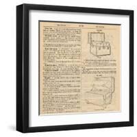 Travel Encyclopedia "Trundle & Trunks"-Piddix-Framed Art Print