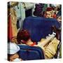 "Travel Experience", August 12,1944-Norman Rockwell-Stretched Canvas