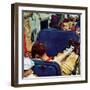 "Travel Experience", August 12,1944-Norman Rockwell-Framed Giclee Print