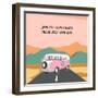 Travel Fills Your Soul-Adebowale-Framed Art Print