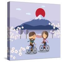 Travel in Japan-Sajja-Stretched Canvas