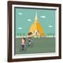 Travel in Thailand-Sajja-Framed Art Print