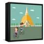 Travel in Thailand-Sajja-Framed Stretched Canvas