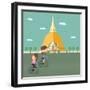 Travel in Thailand-Sajja-Framed Art Print