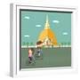 Travel in Thailand-Sajja-Framed Art Print