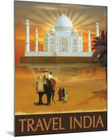 Travel India-Kem Mcnair-Mounted Art Print