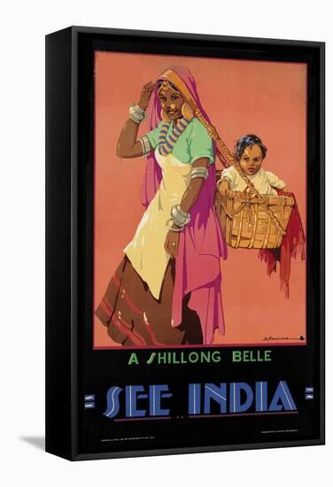 Travel India-null-Framed Stretched Canvas