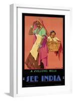 Travel India-null-Framed Giclee Print