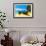 Travel Landscape, Beach With Blue Water And Sky At Summer-SergWSQ-Framed Photographic Print displayed on a wall