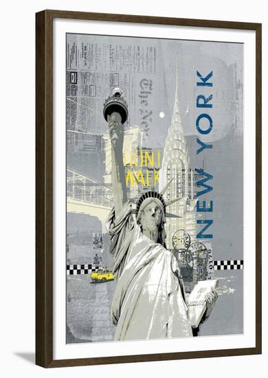 Travel Mono I-Ken Hurd-Framed Giclee Print