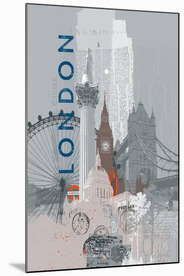 Travel Mono II-Ken Hurd-Mounted Art Print