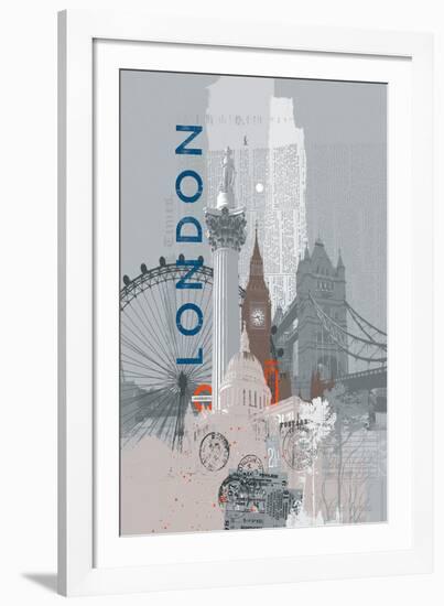 Travel Mono II-Ken Hurd-Framed Giclee Print