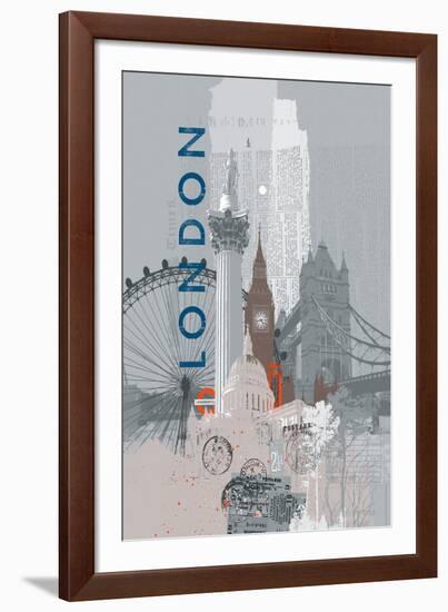 Travel Mono II-Ken Hurd-Framed Giclee Print