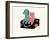 Travel More-Andy Westface-Framed Giclee Print