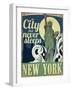 Travel New York-null-Framed Giclee Print