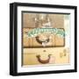 Travel Often Vintage Suitcases-Mandy Lynne-Framed Art Print