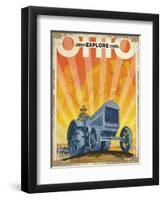 Travel Ohio-null-Framed Premium Giclee Print