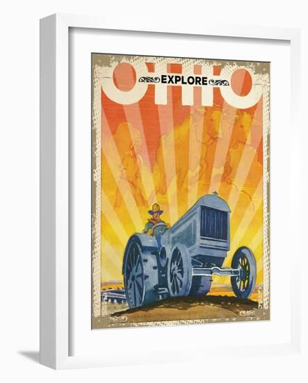 Travel Ohio-null-Framed Giclee Print