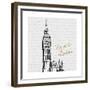 Travel Pack IV-Nicholas Biscardi-Framed Premium Giclee Print