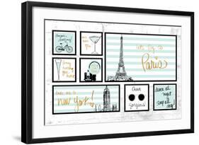 Travel Pack Teal-Nicholas Biscardi-Framed Art Print