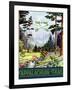 Travel Poster - Appalachian Trail-The Saturday Evening Post-Framed Giclee Print