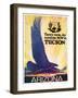 Travel Poster - Arizona-The Saturday Evening Post-Framed Giclee Print