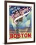 Travel Poster - Boston-The Saturday Evening Post-Framed Giclee Print