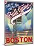 Travel Poster - Boston-The Saturday Evening Post-Mounted Giclee Print