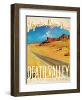 Travel Poster - California-The Saturday Evening Post-Framed Giclee Print