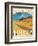 Travel Poster - California-The Saturday Evening Post-Framed Giclee Print
