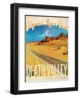 Travel Poster - California-The Saturday Evening Post-Framed Giclee Print