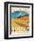 Travel Poster - California-The Saturday Evening Post-Framed Giclee Print