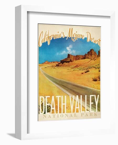 Travel Poster - California-The Saturday Evening Post-Framed Giclee Print