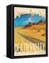 Travel Poster - California-The Saturday Evening Post-Framed Stretched Canvas