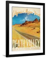 Travel Poster - California-The Saturday Evening Post-Framed Giclee Print