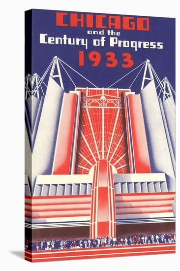 Travel Poster, Chicago World's Fair-null-Stretched Canvas