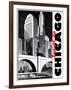 Travel Poster - Chicago-The Saturday Evening Post-Framed Giclee Print