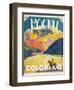 Travel Poster - Colorado-The Saturday Evening Post-Framed Premium Giclee Print