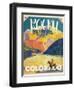 Travel Poster - Colorado-The Saturday Evening Post-Framed Premium Giclee Print