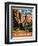 Travel Poster - Colorado-The Saturday Evening Post-Framed Premium Giclee Print