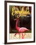 Travel Poster - Everglades-The Saturday Evening Post-Framed Giclee Print