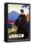 Travel Poster for Abruzzo-null-Framed Stretched Canvas