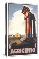 Travel Poster for Agrigento-null-Stretched Canvas